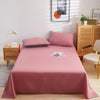 3 Piece Set Of Solid Color Bedding Sheets